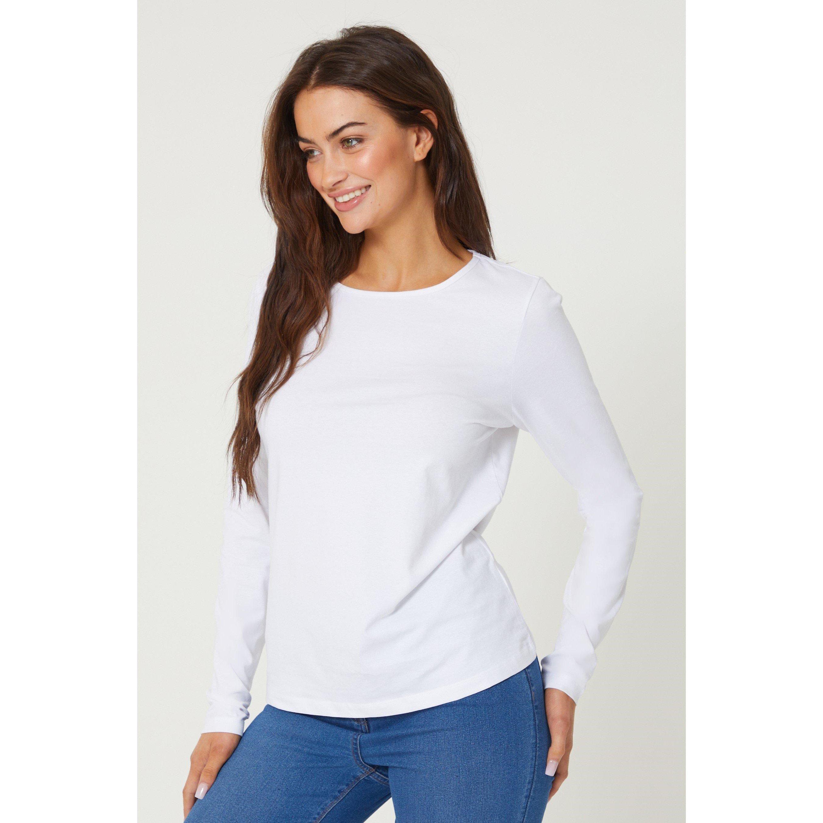 Be You Ladies Long Sleeve Crew Neck T Shirt