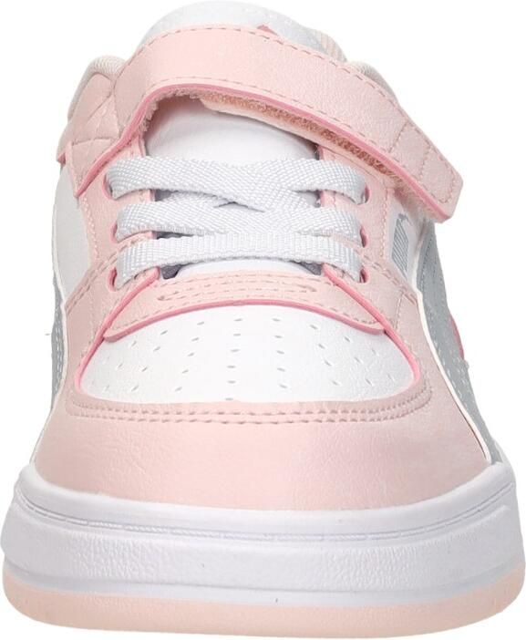 Puma Caven III Block mesh sneakers lichtroze lichtblauw wit