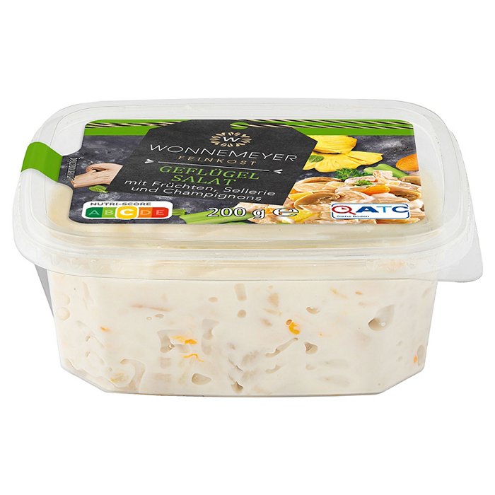 WONNEMEYER Feinkostsalat 200 g, Geflügel