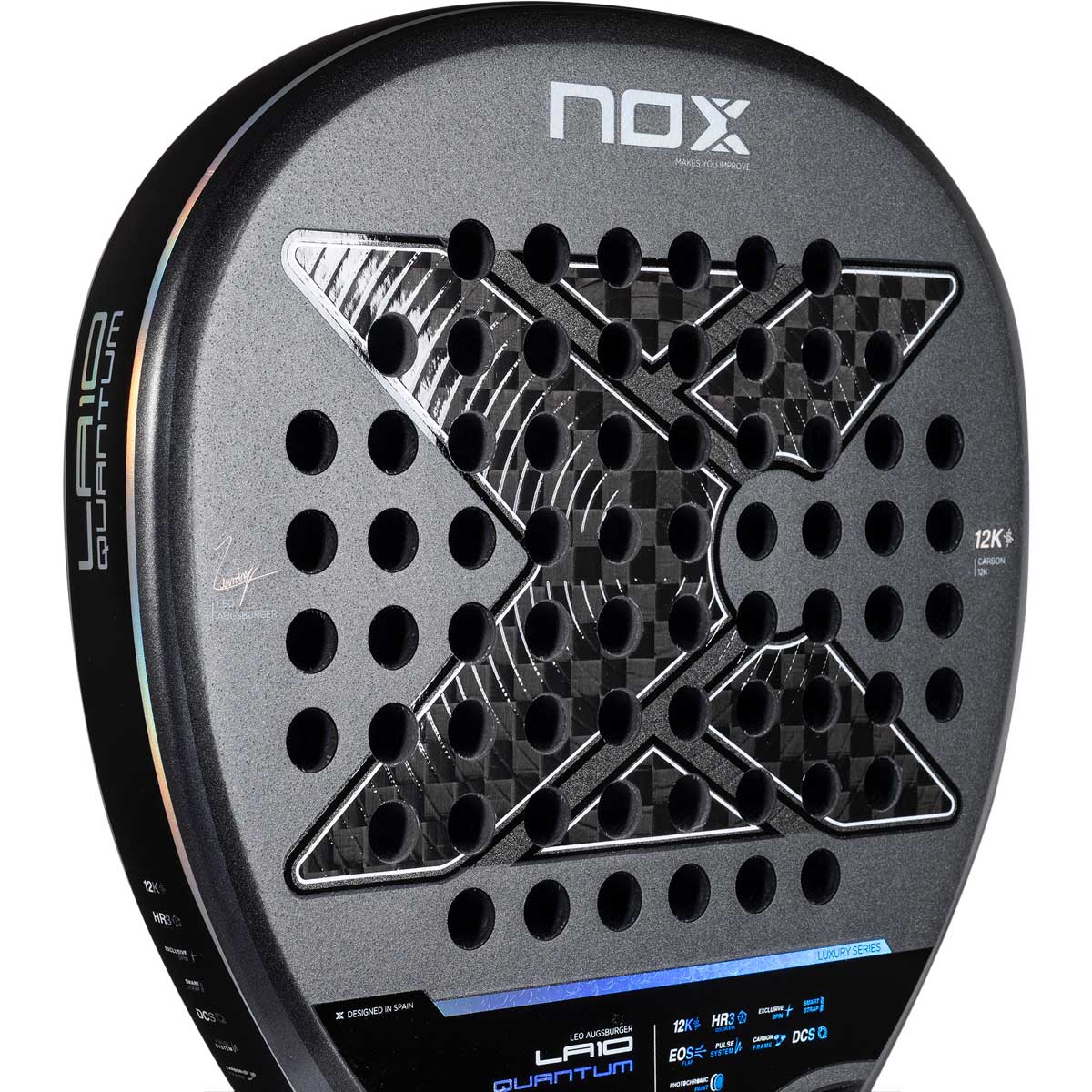 NOX LA10 Quantum 12K 2025 Padel Bat