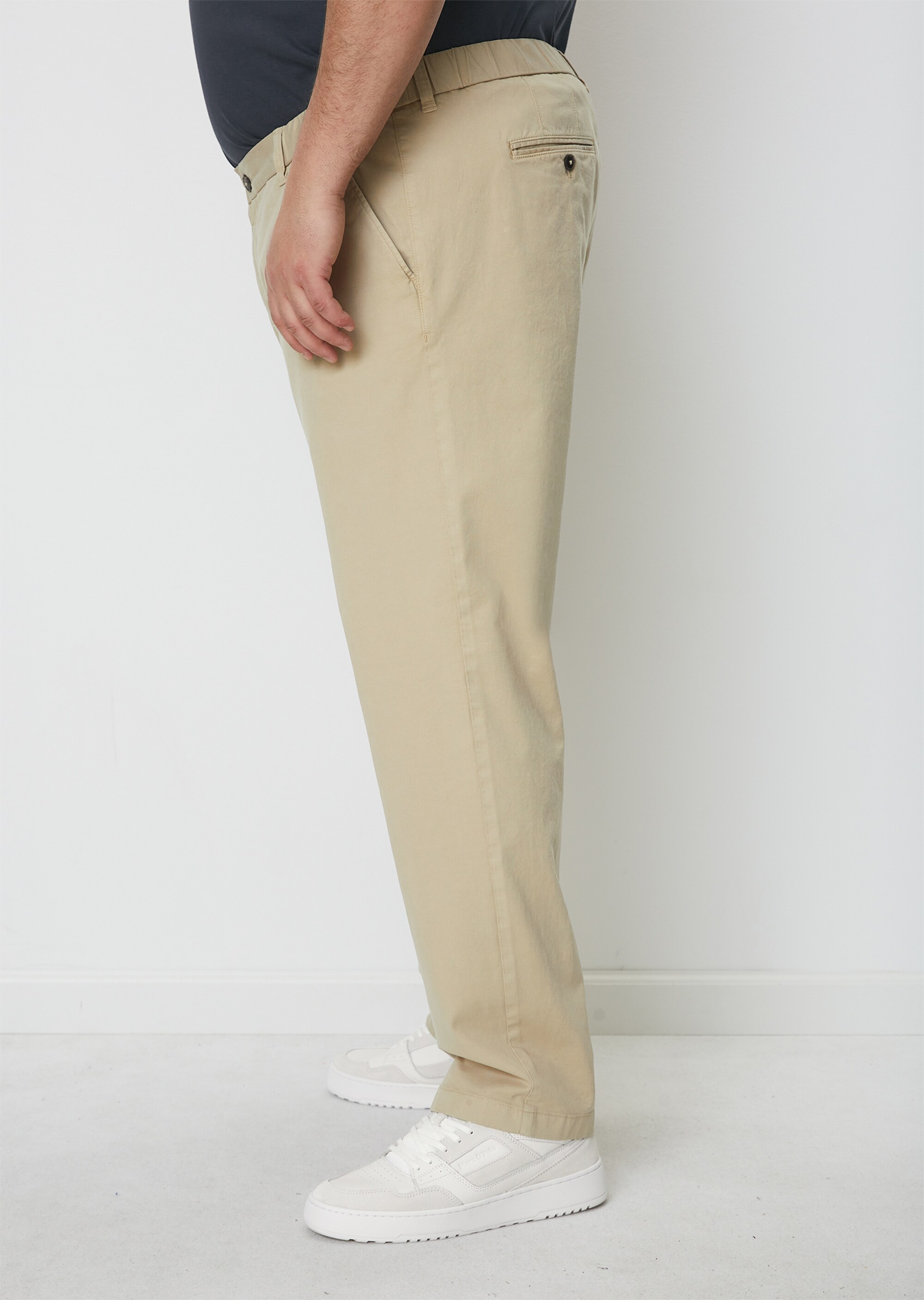 Chino - Modell OSBY jogger tapered aus hochwertigem Bio-Baumwolle-Mix