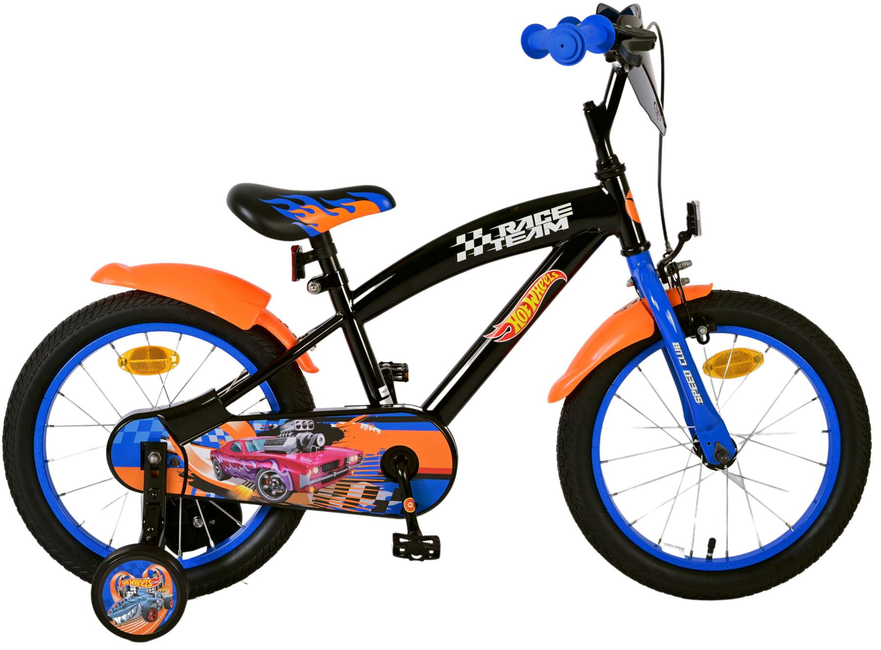 Kinderfahrrad Hot Wheels Fahrrad für Jungen Fahrrad 16 Zoll Kinderrad