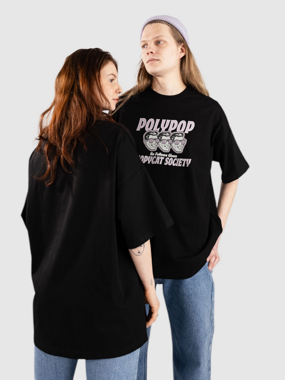 Polypop Copycat Society T-Shirt black