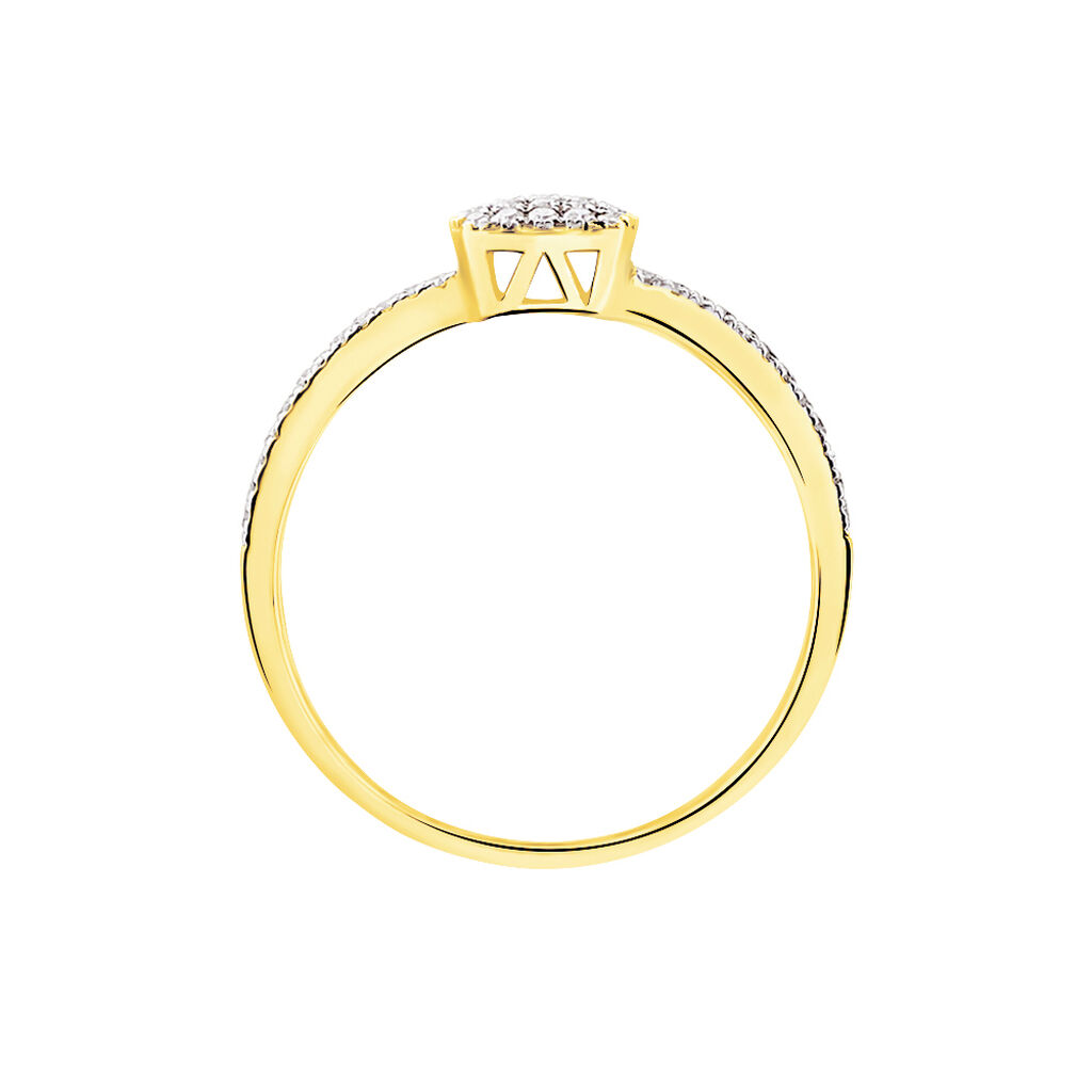 Bague Aude Or Jaune Diamant