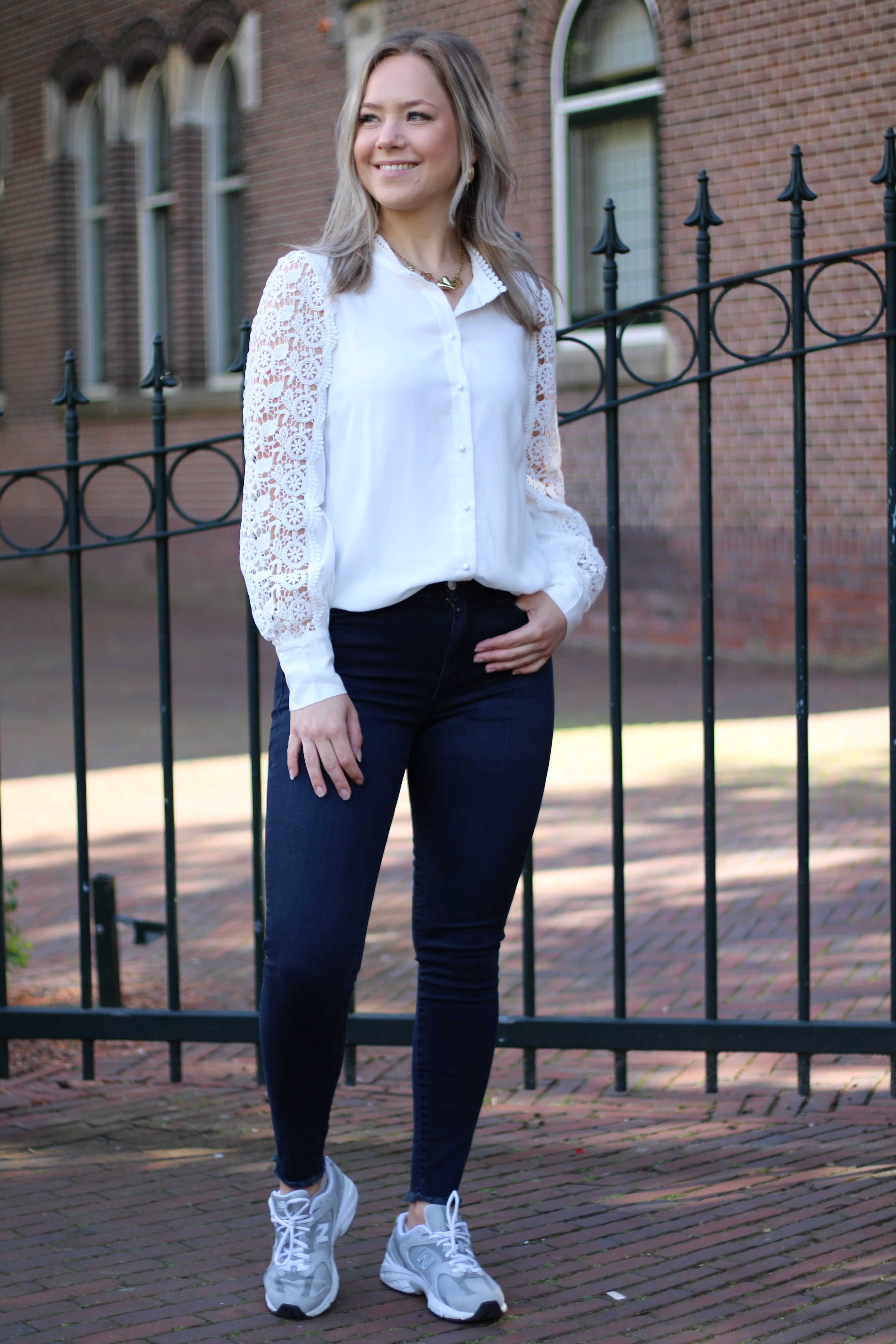 COJ Denim - Lina Fringe Jeans - Blue Black