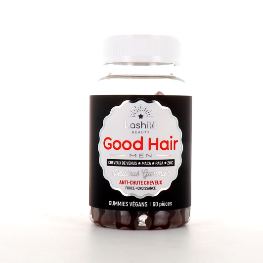 Lashile Good Hair Men gummies pour homme - Perte de cheveux