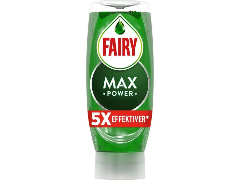 Fairy Handspülmittel Max Power Original 545 ml Handgeschirrspülmittel für leichtes und müheloses Reinigen