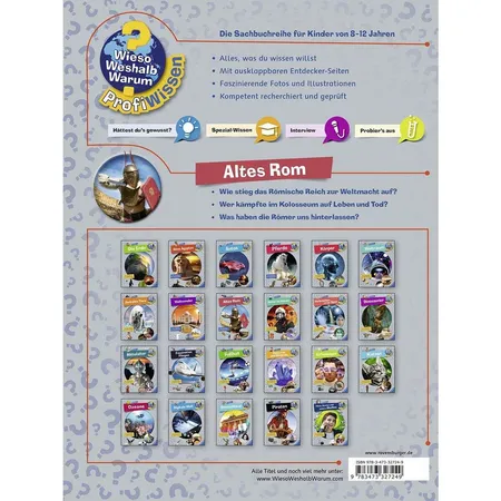 Ravensburger Wieso? Weshalb? Warum? ProfiWissen, Band 9: Altes Rom
