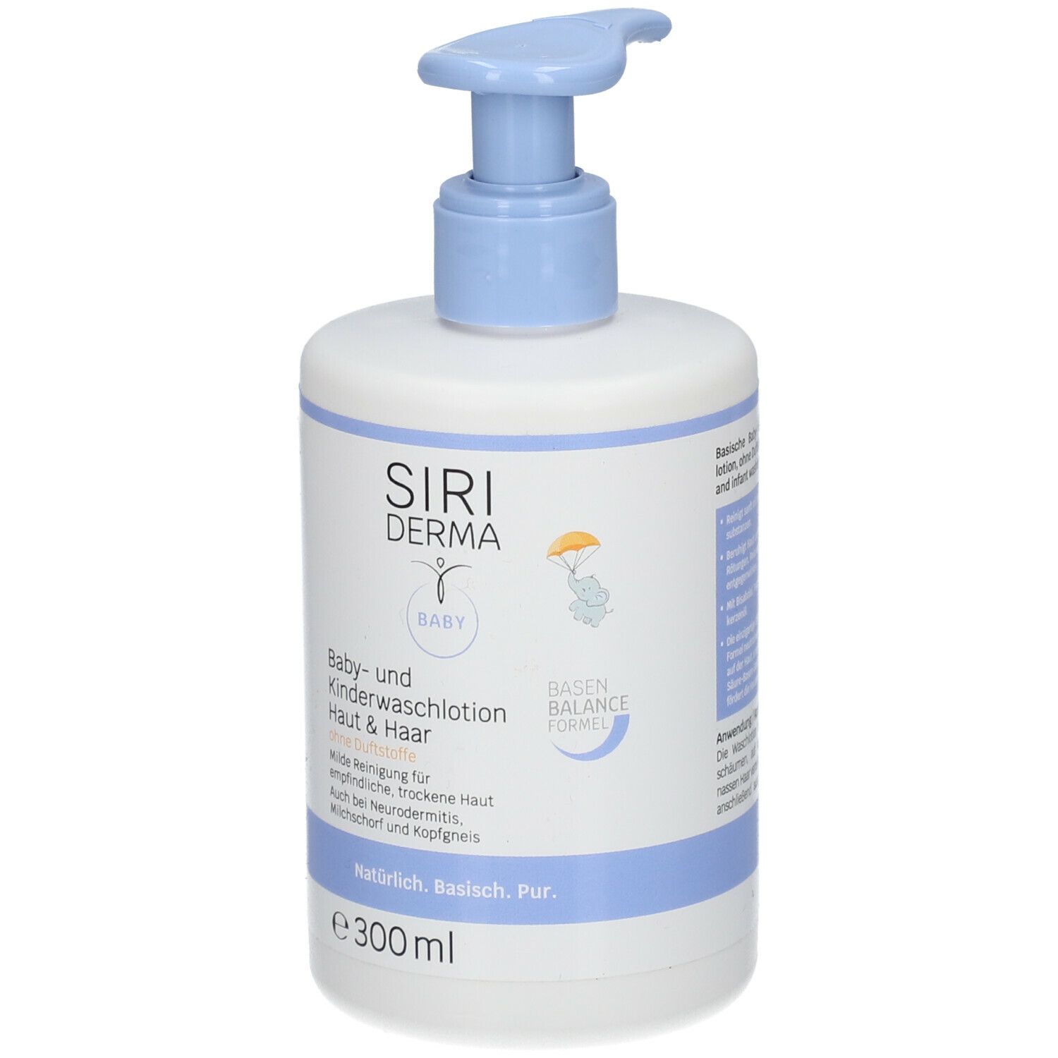 SIRIDERMA Baby- und Kinderwaschlotion Haut & Haar