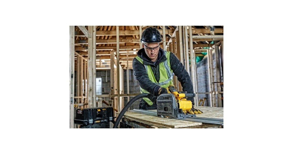 DEWALTAccu Invalcirkelzaag DCS520N 54V handcirkelzaag  (Geel/zwart, zonder accu en oplader, in TSTAK-Box)