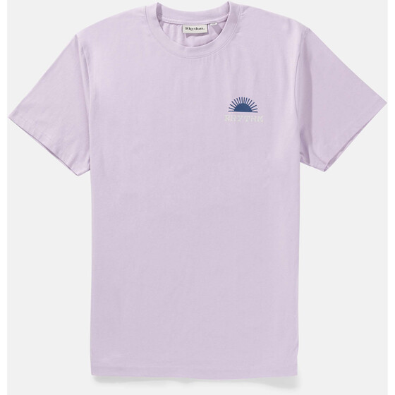 Rhythm Awake Ss T-Shirt Lavender Men FA24