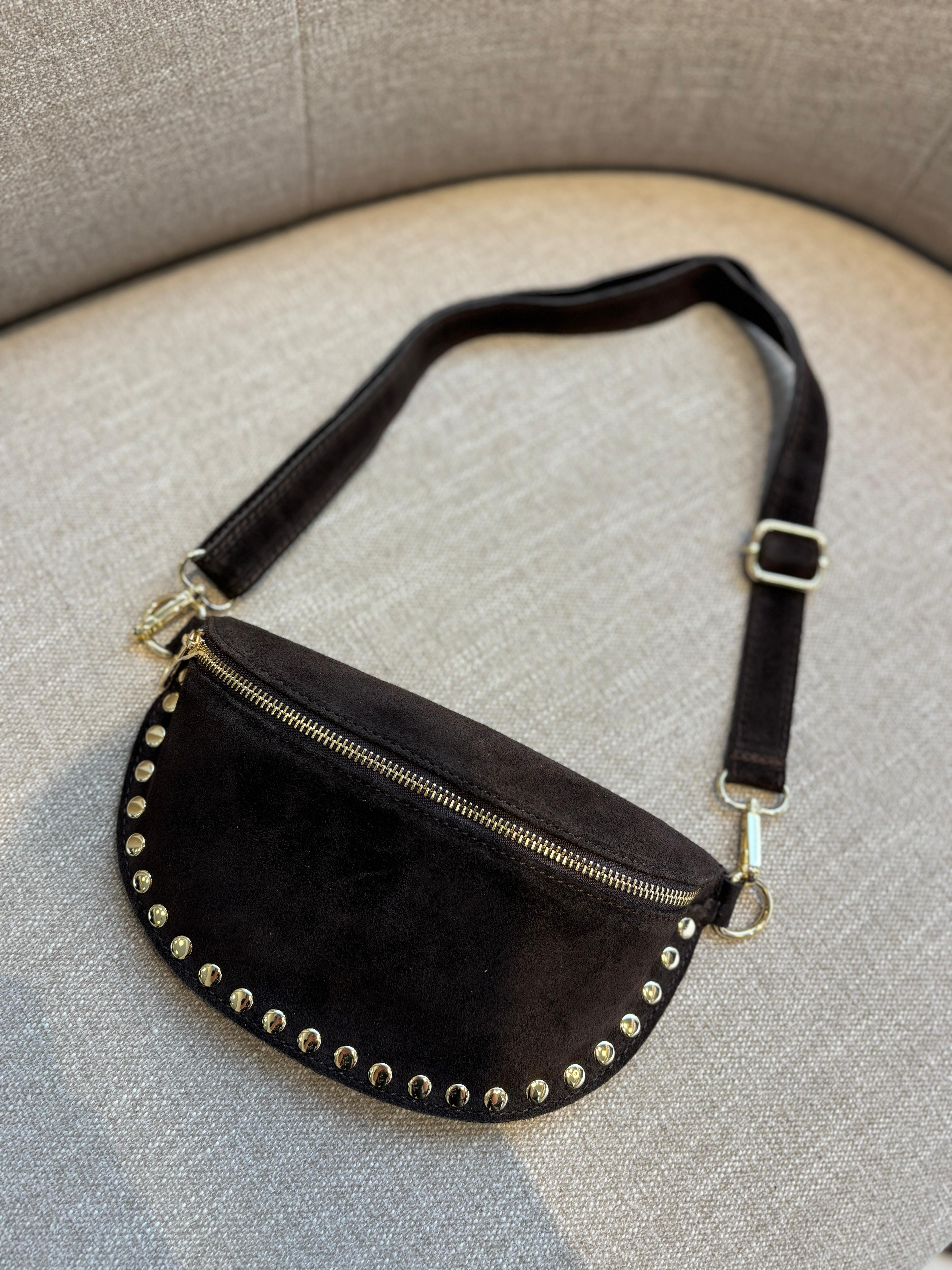 Debby Bumbag - Suede Bruin