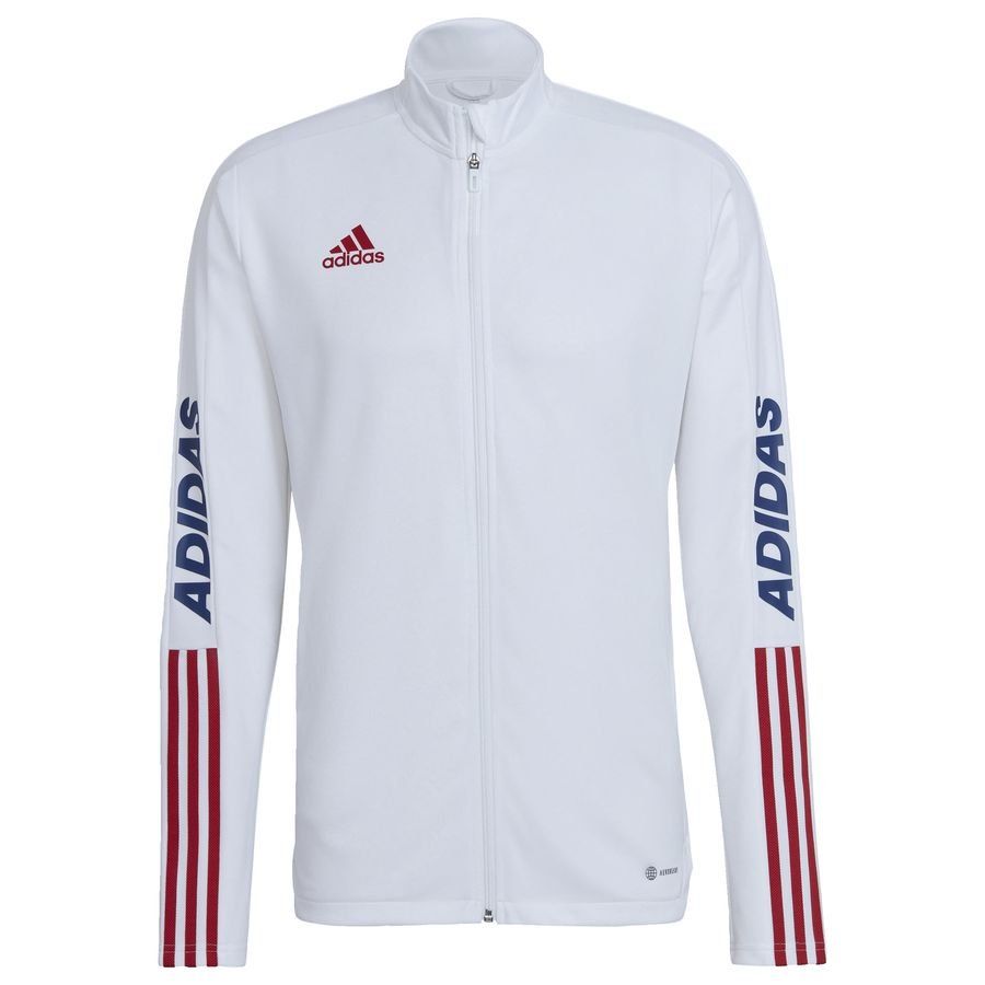 adidas Maillot d'Entraînement Wording - Blanc