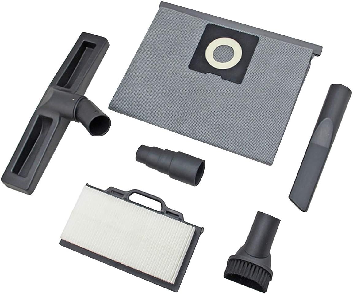 Walter 3-in-1 Multifunktionssauger 30 L, 1600 W, mit Wasserfilter und HEPA-Filter, für Staub-, Nasssaugen und Luftblasen, inkl. umfangreichem Zubehör, rot/schwarz