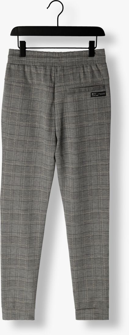INDIAN BLUE JEANS grijze indian blue jeans pantalon check jogpant zip