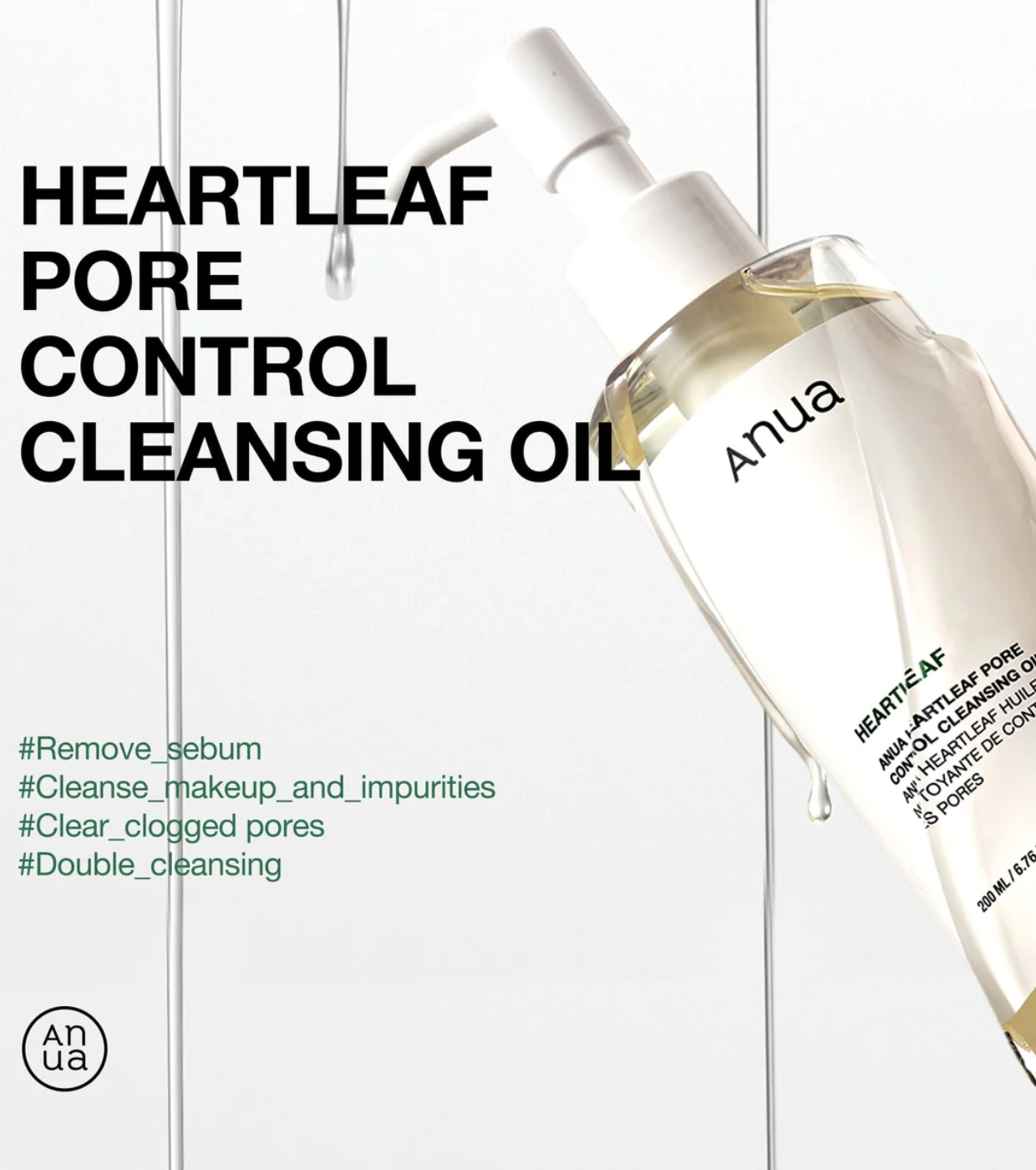 Anua - Óleo de Limpeza Heartleaf Pore Control