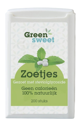 Green Sweet Stevia Zoetjes 200 Stuks
