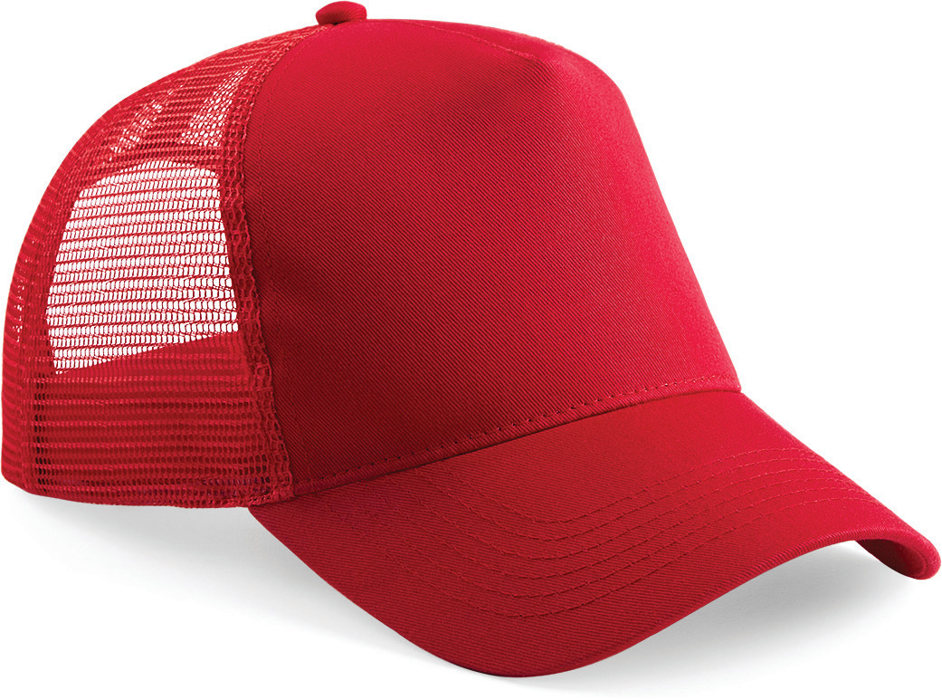 Beechfield B640 - Casquette Trucker Rétro Demi-Maille