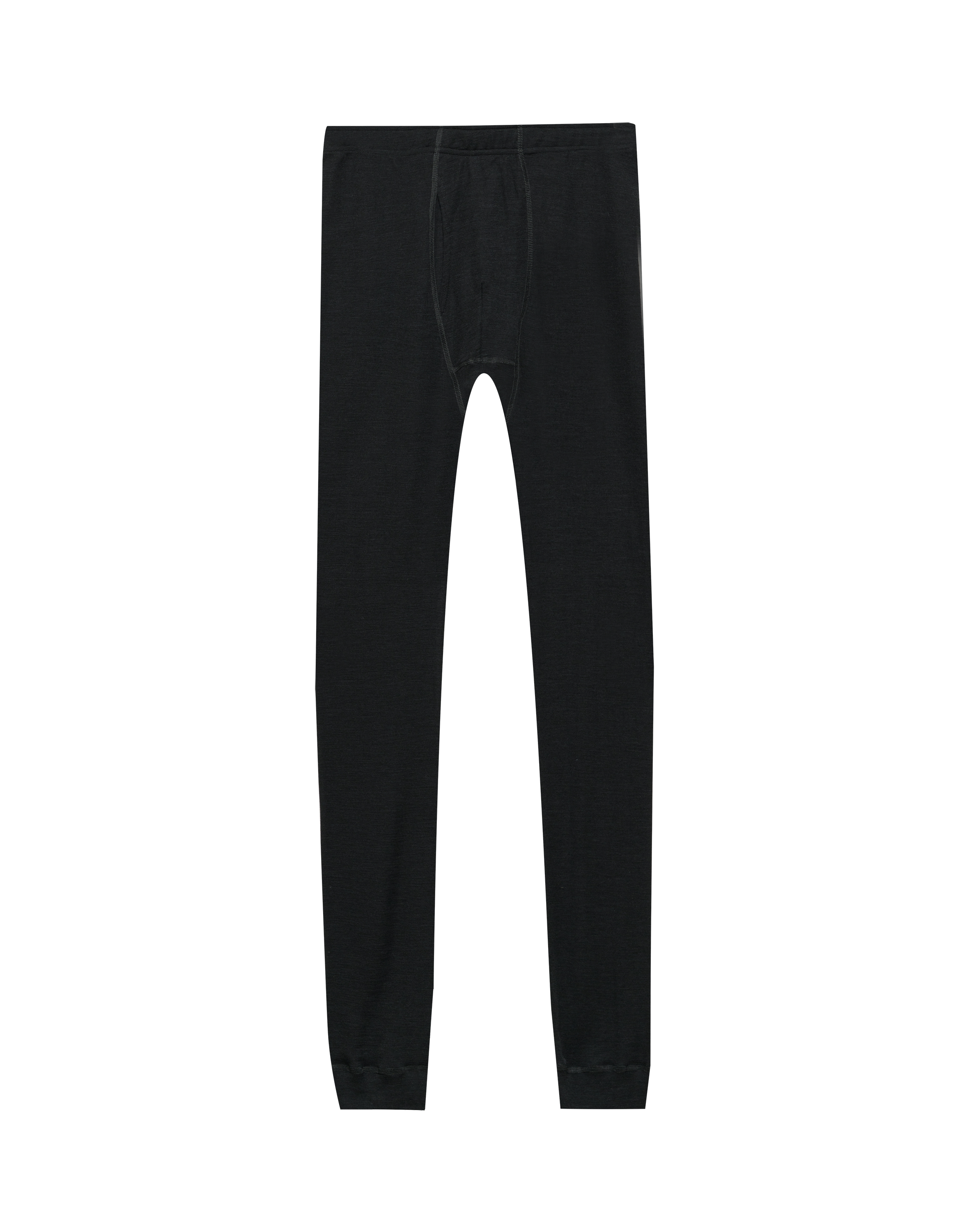 Lange onderbroek met gulp van merinowol/zijde voor here