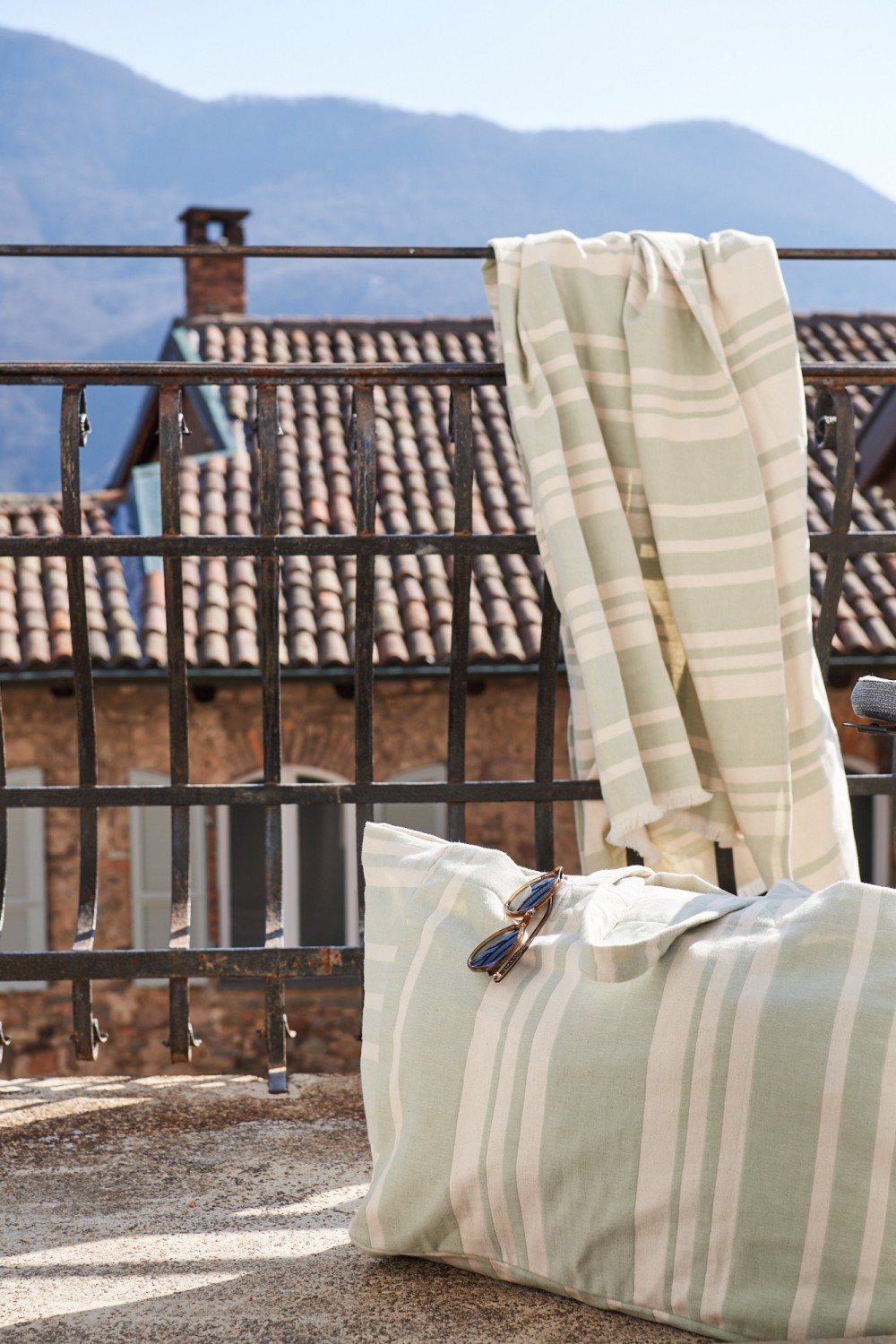 Journey Living Strandtuch Cavoli Off White/Sage