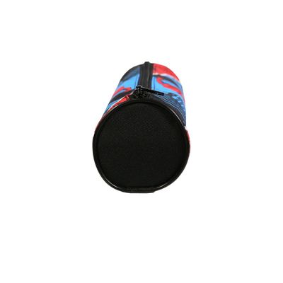Trousse ronde Spiderman - 1 compartiment - bleu - Bagtrotter