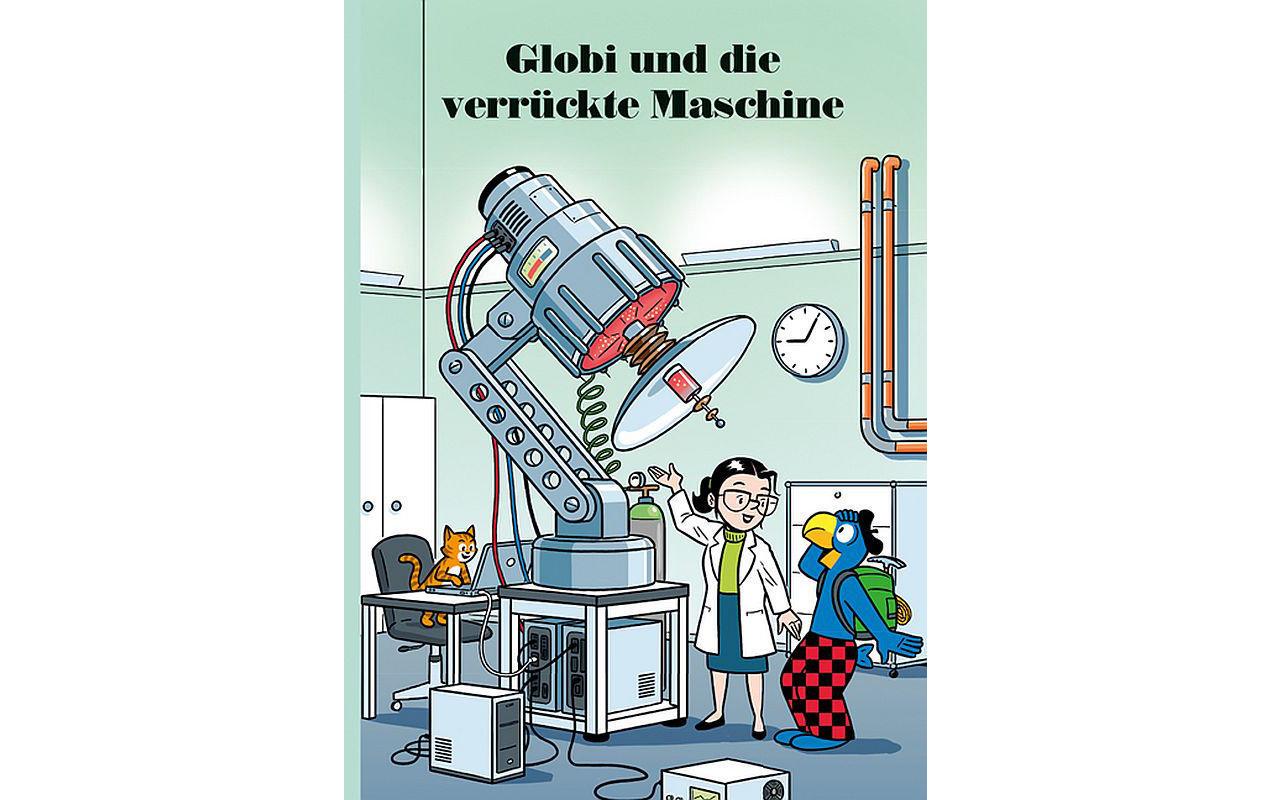 Bilderbuch Globi und die verrückte MaschineKinderbuch