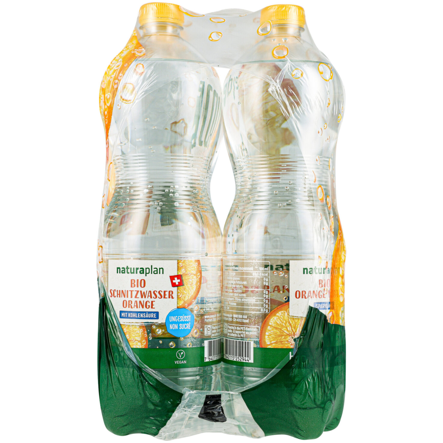 Naturaplan Schnitzwasser Orange 6x1l