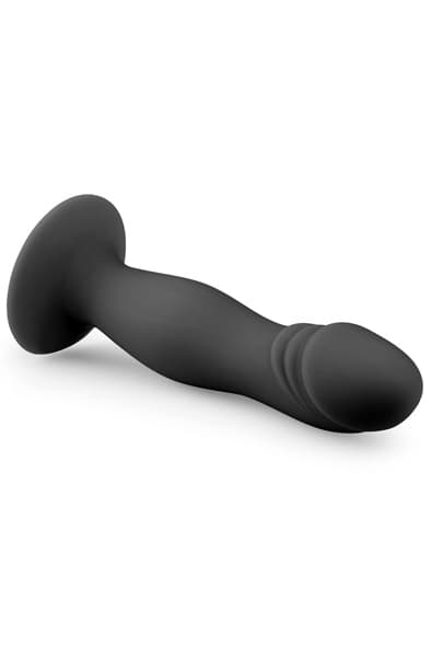 Easytoys Black Silicone Suction Cup Dildo Analplugg