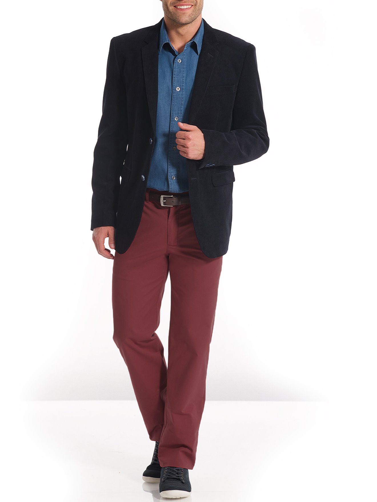 Veste velours milleraies