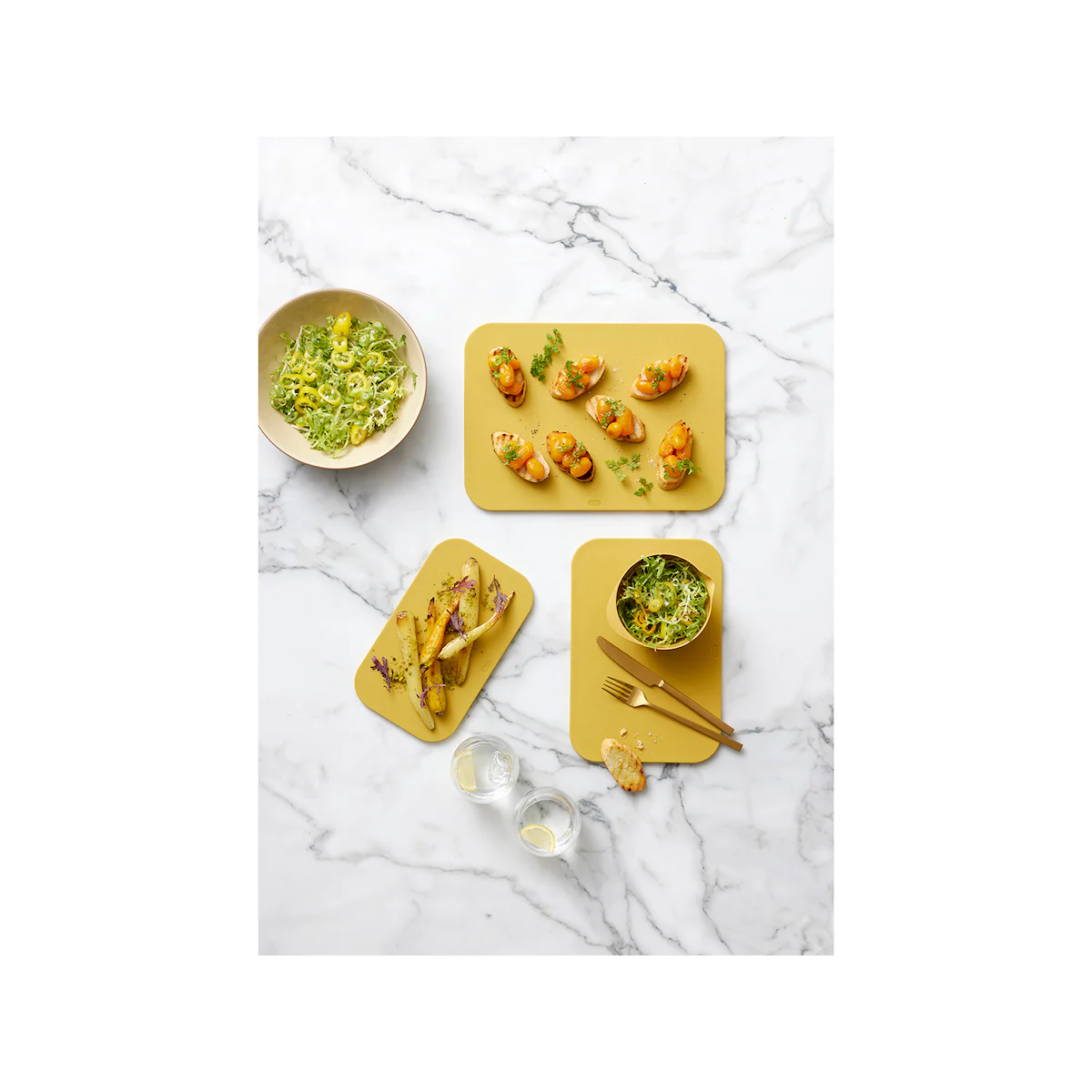 Rosti Choptima Chopping board 26.5 x 16 x 1 cm S Curry