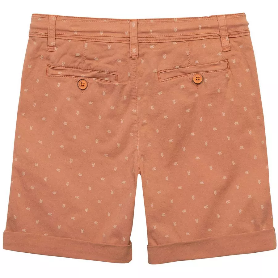 MINOTI Chinoshorts mit Pfeilprint Orange