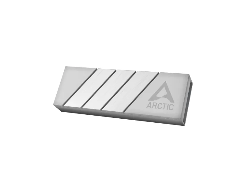 ARCTIC M2 Pro - Solid state-drevkøler - til M.2 - aluminium - sølv