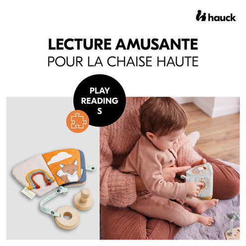 Livre Play Reading chaise haute - Multicolore - HAUCK