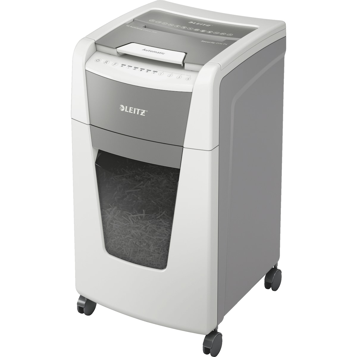 Leitz IQ AutoFeed Office 300 P4 makuleringsmaskin (krysskutt)