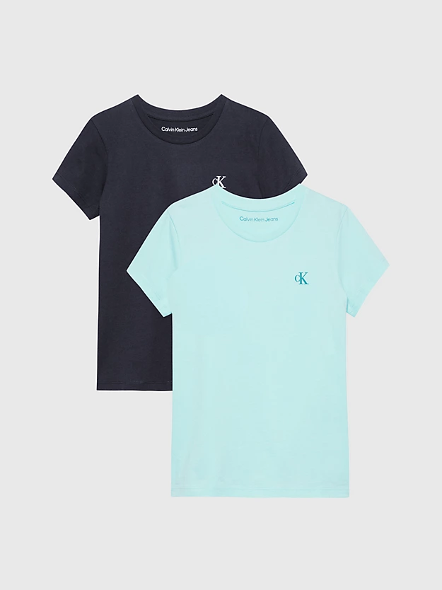 Camisetas Slim Fit em pacote com 2 unidades