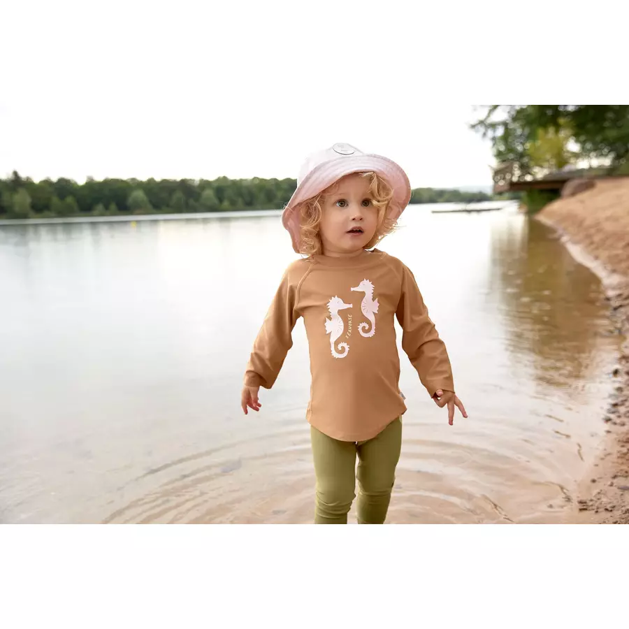 LÄSSIG UV-Langarm-Badeshirt Seepferdchen Kramell
