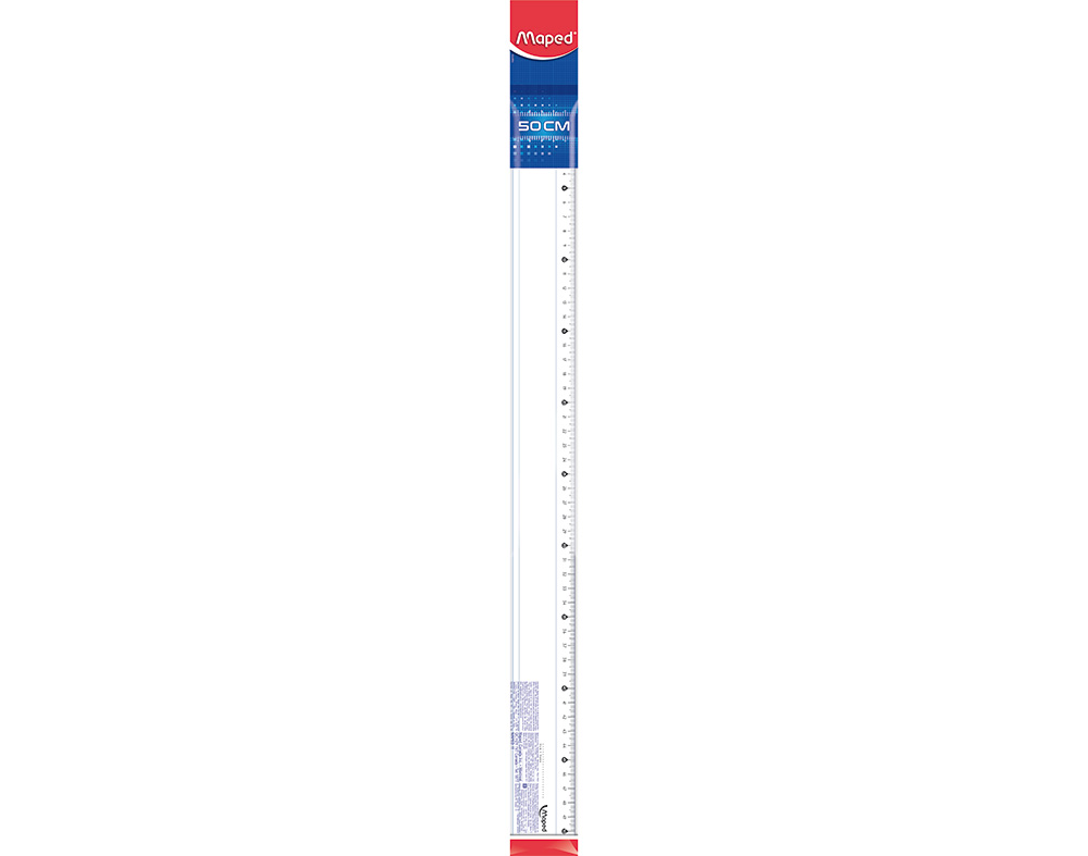 RÉGUA ESSENTIALS MAPED 50CM