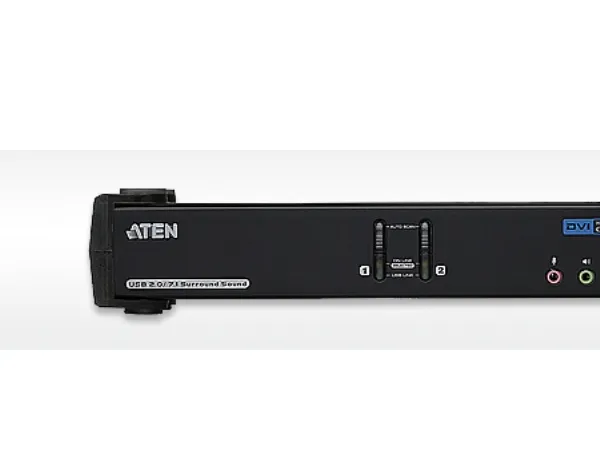 ATEN CubiQ CS1782A - KVM / audio / USB switch - 2 x KVM / audio - 1 lokalbruger - desktop