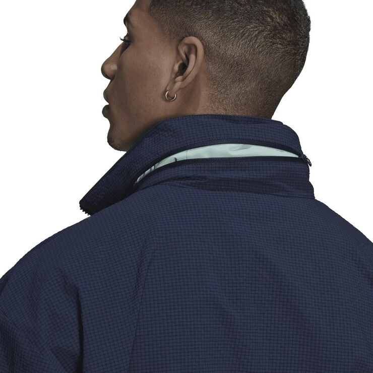adidas 1/4 zip jacket Blue