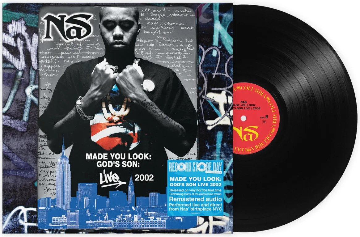 Nas - Made You Look: God's Son Live 2002 Disques vinyle Hip-Hop