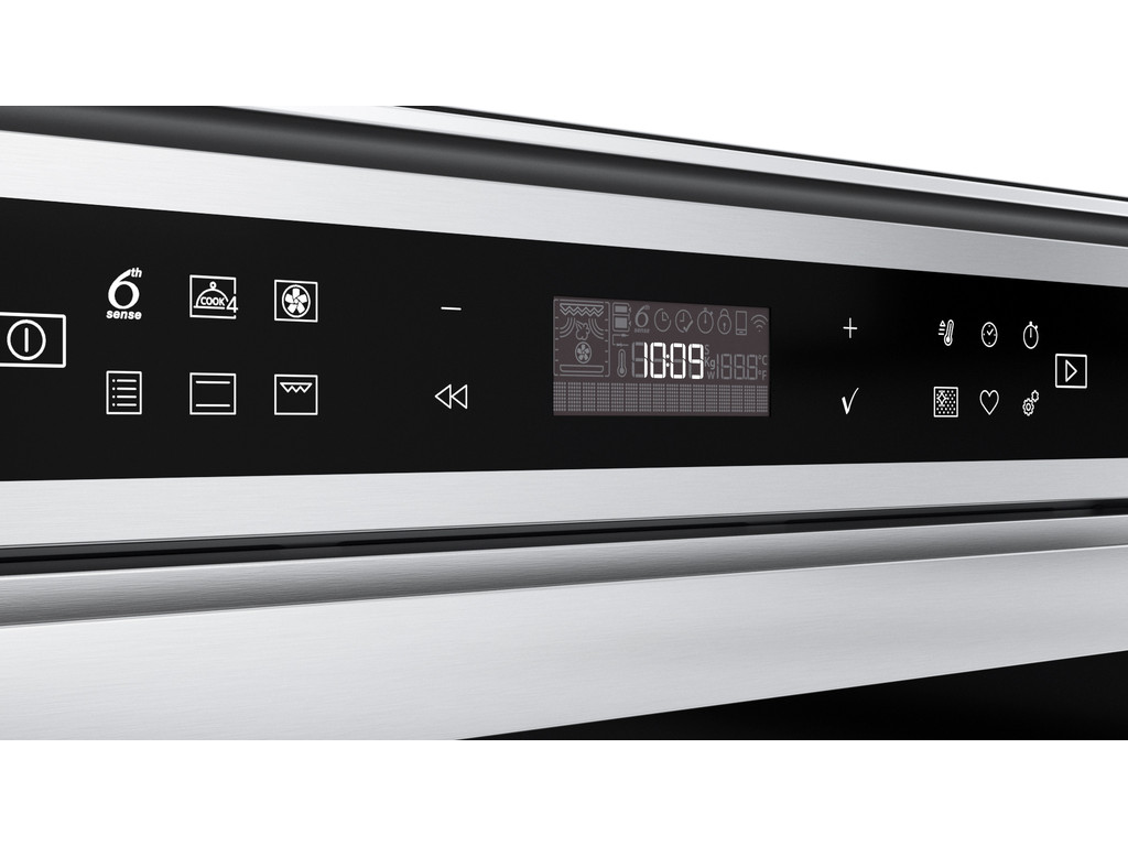 FORNO MULTIFUNÇÕES WHIRLPOOL W6 OM4 4PBS1 P INOX A  73L 3650W