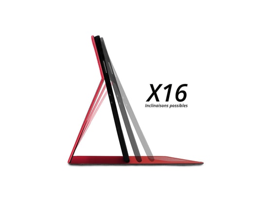 MOOOV - Coque smartphone Etui folio office pour ipad pro 12.9 2020 - rouge