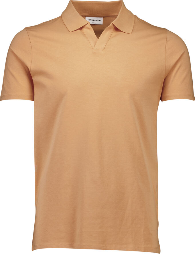 Lindbergh Stretch polo shirt S/S Orange