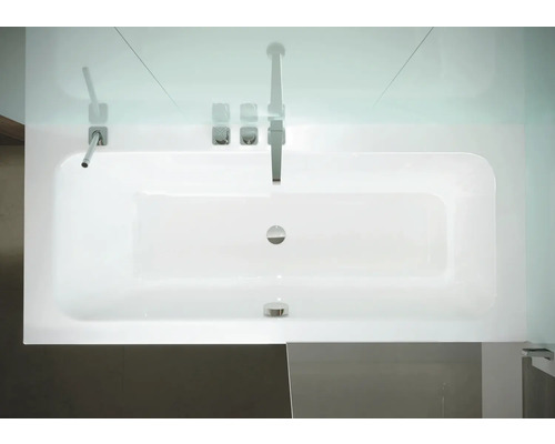 KALDEWEI Puro Set Wide 667 ligbad, 75 x 170 cm, alpinewit glanzend, 261000010001