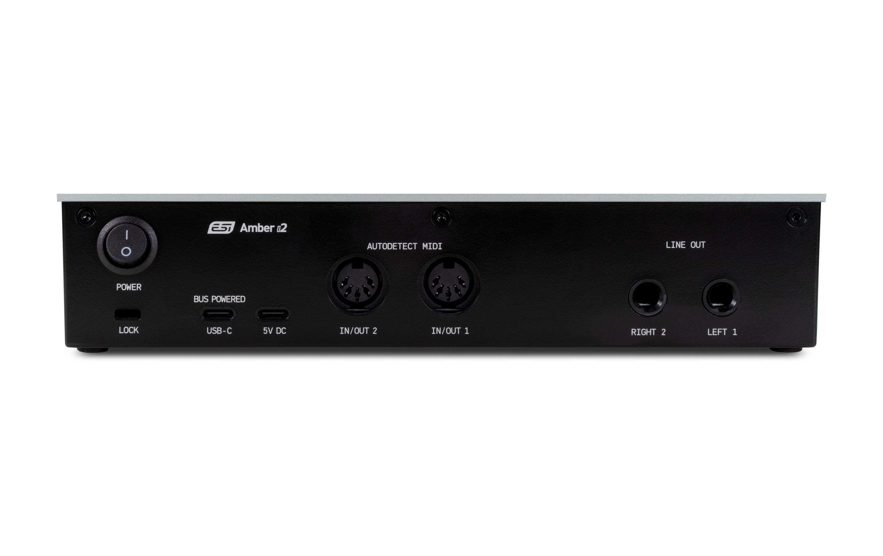 Audio Interface Amber i2<br>Kompaktes 2 x 2 USB-C Audio-Interface