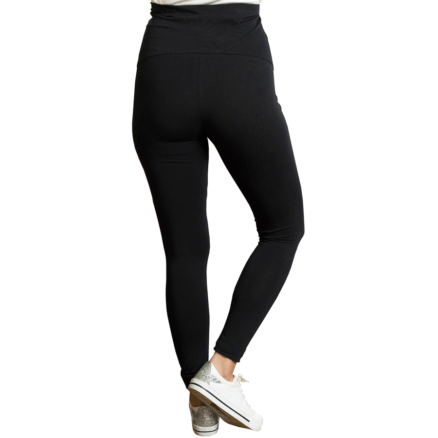 M.M.C. Umstandsleggings Komfortabel Schwarz