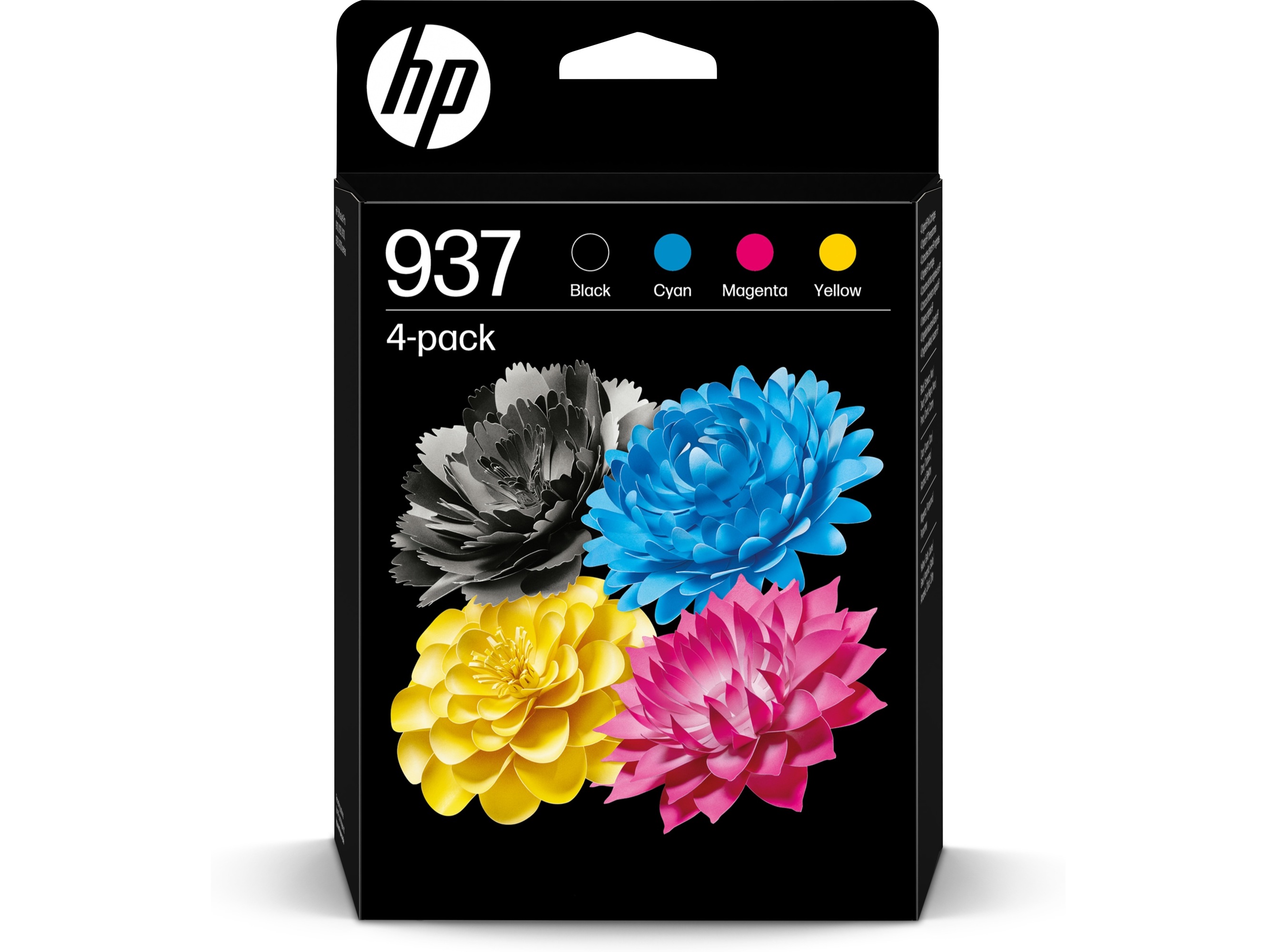 TINTEIRO ORIGINAL HP 937 CMYK 4-PACK 6C400NE