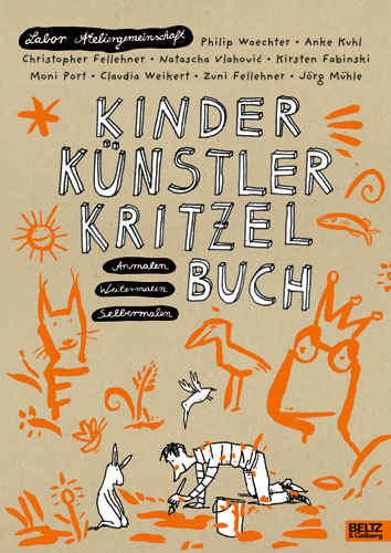 Kinder Künstler Kritzelbuch