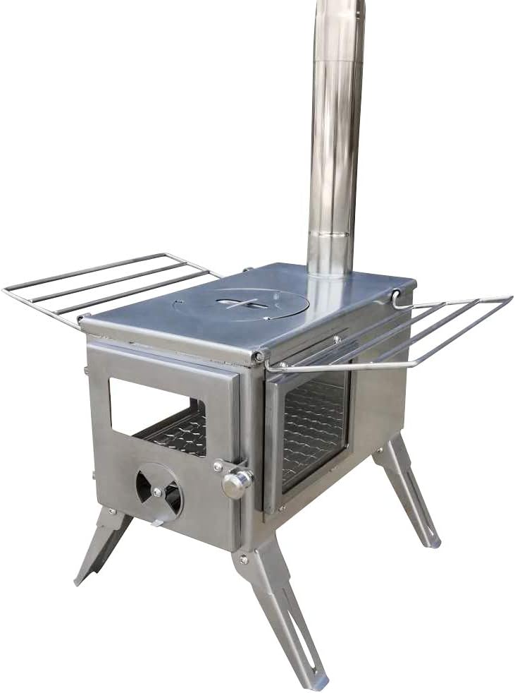 Outbacker Firebox Flame Clear View Herd - Mit Tasche