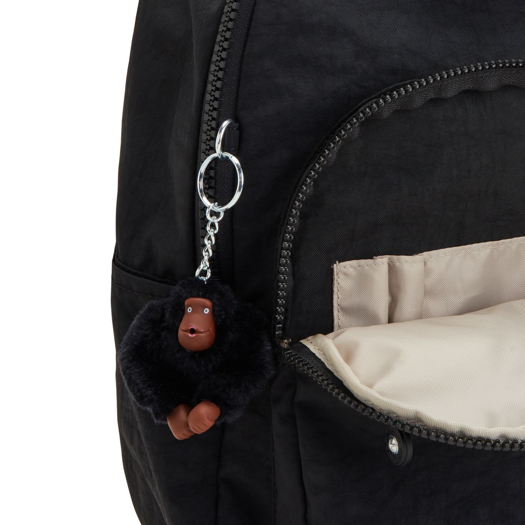 SEOUL S Petit Sac à Dos avec Compartiment pour Tablette - Black Tonal